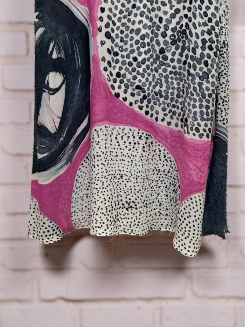 NIC+ZOE Abstract Graphic Print Maxi Dress M